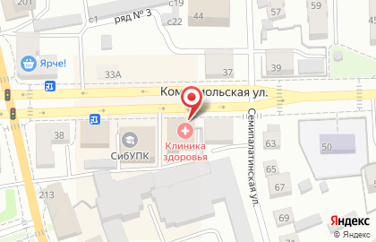 Парикмахерская Элен на Комсомольской на карте