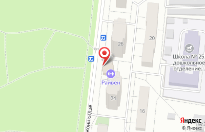 Продуктовый магазин в Москве на карте