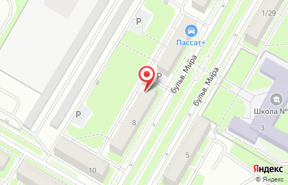 Заря, г. Дзержинск на карте