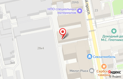 Веранда в Выборгском районе на карте