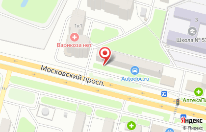Мебельный салон Кодми на Московском проспекте на карте