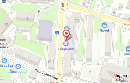 Служба курьерской доставки СберЛогистика на улице Луначарского на карте