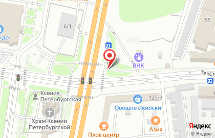 Рекламные конструкции 3х6 на карте