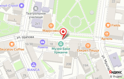 ООО Эгида на улице Щапова на карте
