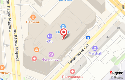 Шахматная школа Феномен на площади Карла Маркса на карте