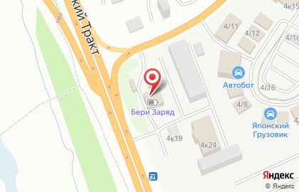 Автомойка Автомойка 24 в Восточном административном округе на карте