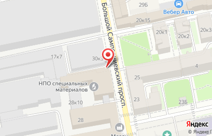 Фирменный салон Miele на метро Выборгская на карте