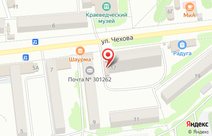 Магазин автозапчастей в Туле на карте