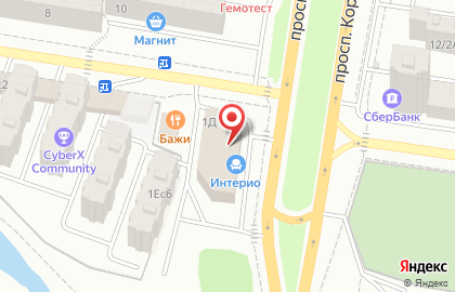 Магазин мебели Сомово-Мебель на проспекте Королёва на карте