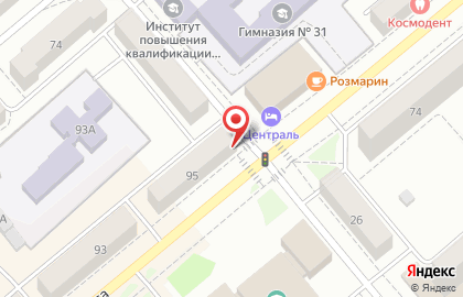 Оптово-розничная сеть Школьный на улице К.Маркса на карте