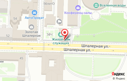 Медико-санитарная часть ГУП Водоканал Санкт-Петербурга в Санкт-Петербурге на карте