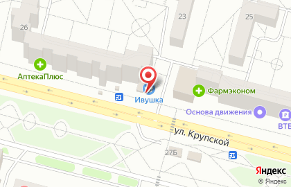 Мини-маркет Ивушка в Центральном районе на карте