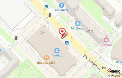 Мини-пекарня Хлебный дворик в Центральном районе на карте