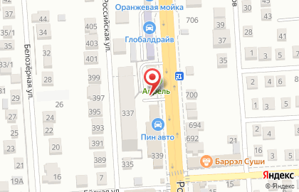 Магазин светотехники на Российской, 333 на карте