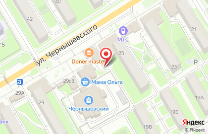 Магазин у дома Бристоль на улице Чернышевского на карте