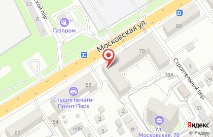 Банкомат РоссельхозБанк, Орловский региональный филиал на Московской улице, 78 на карте