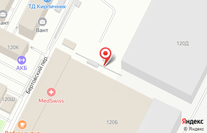 Шиномонтажная мастерская на проспекте Обуховской Обороны, 120 к6 на карте