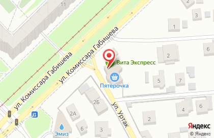 Пункт проката РемТехИнструмент на улице Уртак на карте