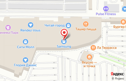 Фирменный магазин Samsung на улице Щорса на карте