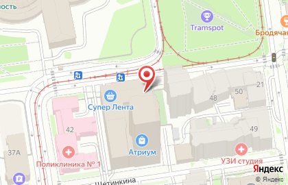 Кафе Кофемолка на Депутатской улице на карте