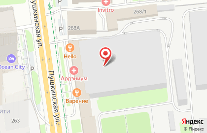 Служба курьерской доставки СберЛогистика на Пушкинской улице на карте