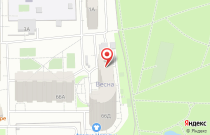 Гастроном в Москве на карте