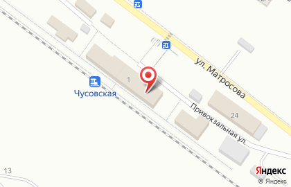 Детский сад №27 на Привокзальной улице на карте