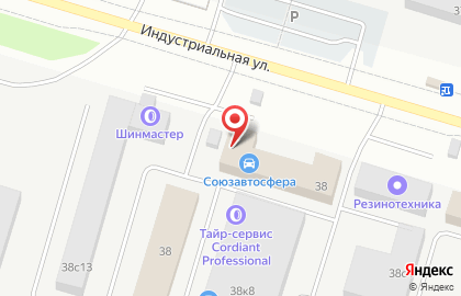 Клининговая компания Блеск на Индустриальной улице на карте