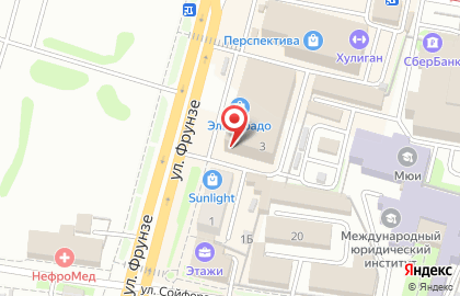 Рекламное агентство Фристайл в Советском районе на карте