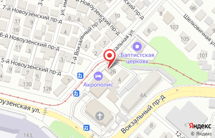 Магазин продуктов Радуга в Октябрьском районе на карте