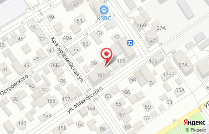 Продовольственный магазин на улице Маяковского на карте