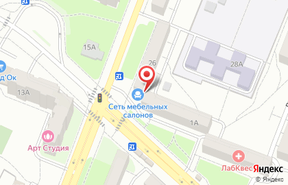 Ландшафтная студия Пейзаж на карте