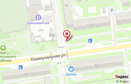 Киоск фастфудной продукции, ИП Ершова И.Н. на карте