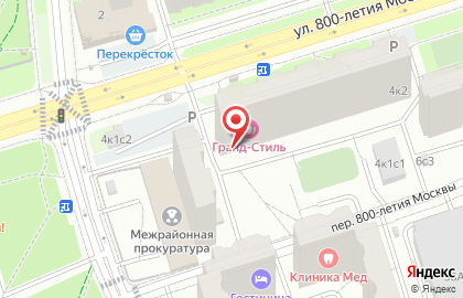 Магазин продуктов в Москве на карте