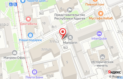 Интернет-магазин Дед Одет в Старом Толмачевском переулке на карте