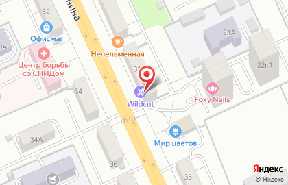 Интим-магазин Эролайф на проспекте Ленина на карте