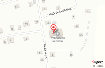 Церковь Успения Пресвятой Богородицы на Камской улице на карте