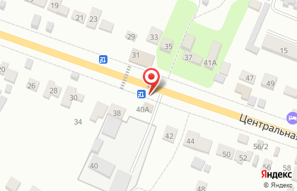 Автомат по продаже питьевой воды Артезианский источник на Центральной улице на карте