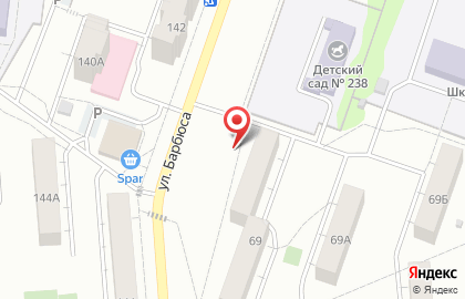 Автостоянка в Челябинске на карте