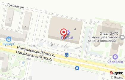 Школа художественной гимнастики Ласточка на Николаевском проспекте, 4 в Лопатино на карте