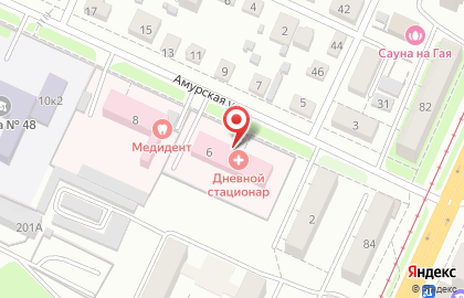 Детская городская клиническая больница Детская поликлиника №4 на Амурской улице на карте