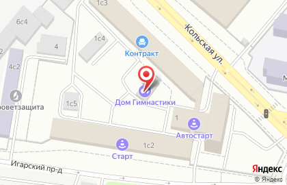 Курьерская служба 2f1.ru на карте