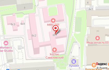 Московский многопрофильный центр паллиативной помощи ДЗМ на карте