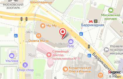 ОАО НОМОС-БАНК на Баррикадной улице на карте