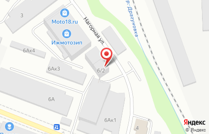 Производственно-торговая фирма Полюс на Областной улице на карте
