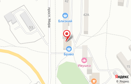 Продуктовый магазин, ООО Клад на карте