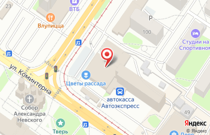 Турист-Тверь на карте