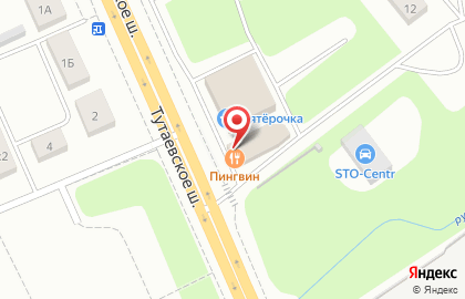 Кафе Пингвин в Ярославле на карте