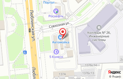 SQRPRO на Люблинской улице на карте