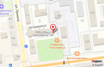 Многофункциональный центр Мои документы на Сахалинской улице на карте